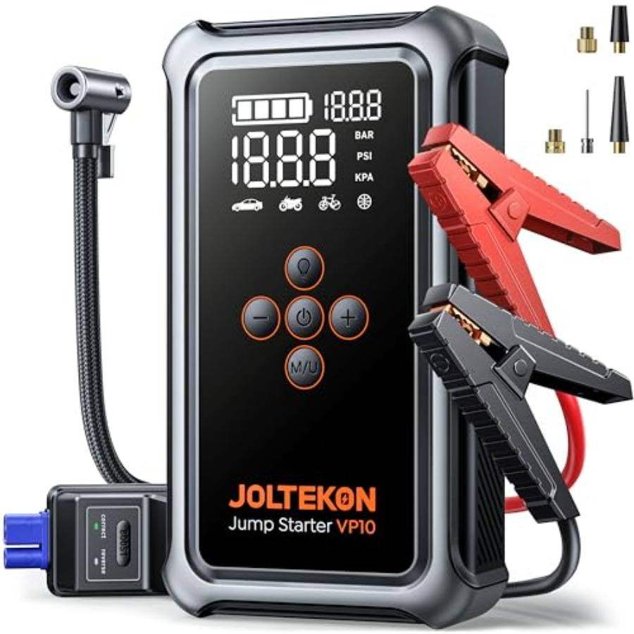 Jump Starter 12V Diesel - شاحن بطارية سيارة محمول 5000 أمبير