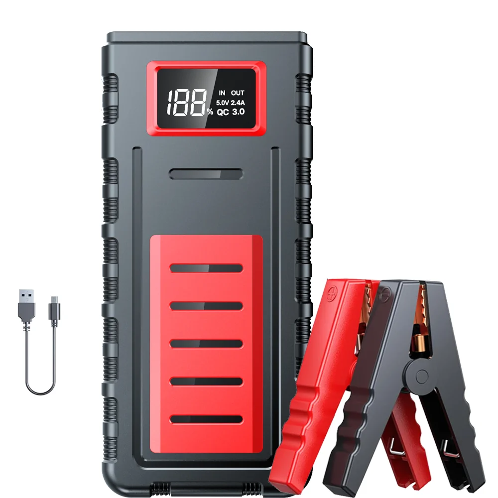 Jump Starter Power Bank 20000Mah - شاحن بطارية سيارة محمول بقوة 30000