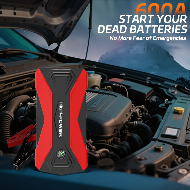 Lithium Jump Starter 3000A Peak - شاحن سيارة محمول بقوة 3000 أمبير