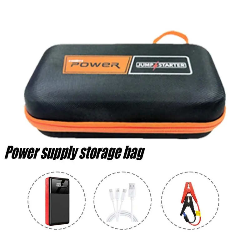 Jump Starter Power Bank 20000Mah - حقيبة سفر صلبة من مادة EVA