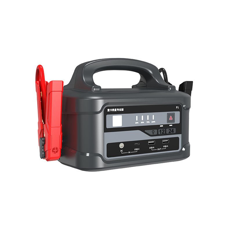 Jump Starter 24V Heavy Duty - شاحن بطارية شاحنات عالي السعة، شاحن