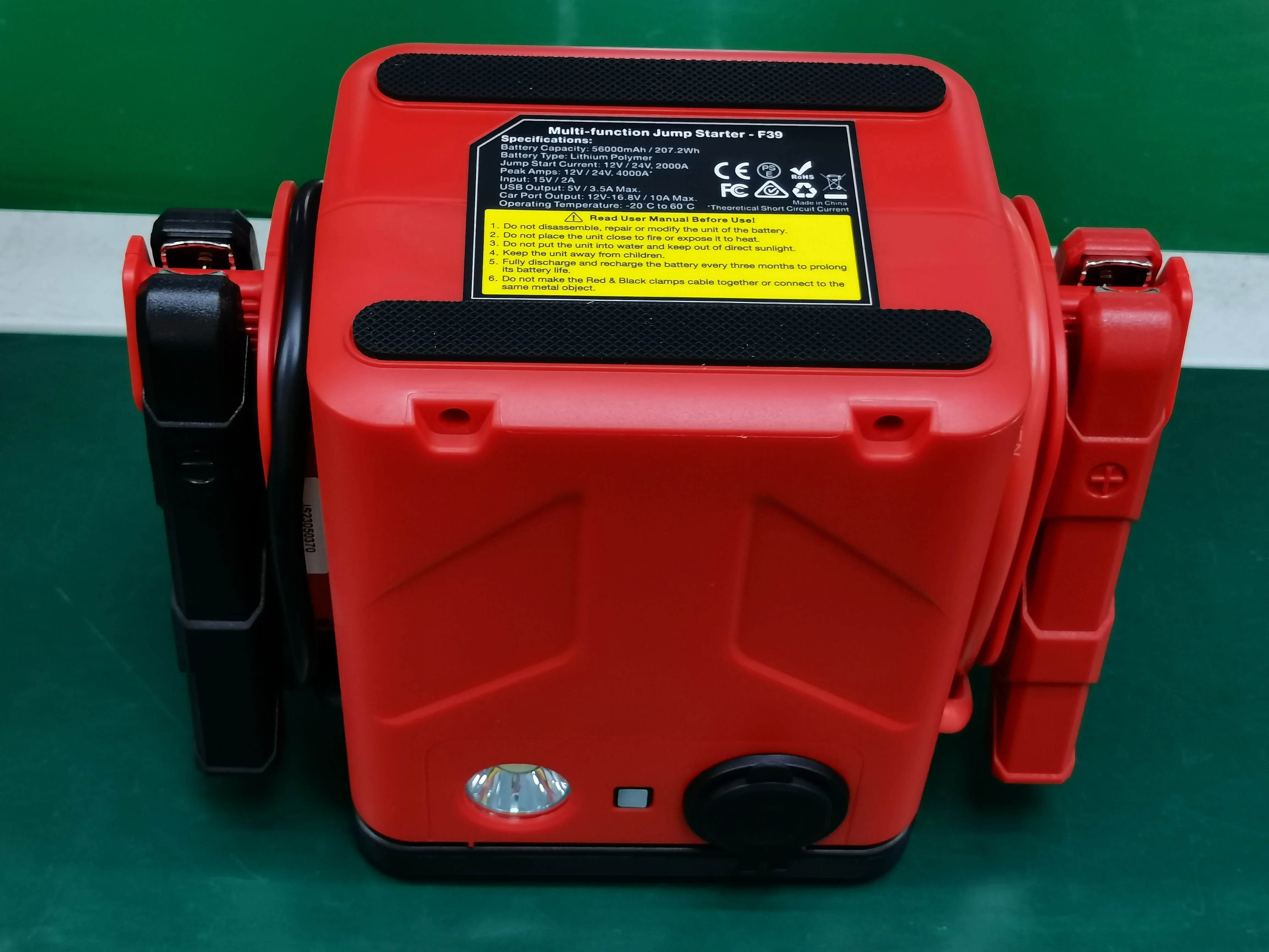 Car Jump Starter 12V 24V Truck - مجموعة بدء تشغيل السيارة الطارئة 2025،