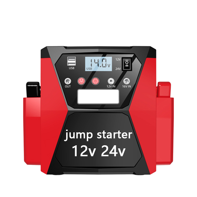 Car Jump Starter 12V 24V Truck - عالية الطاقة الانتقال كاتب 12 فولت