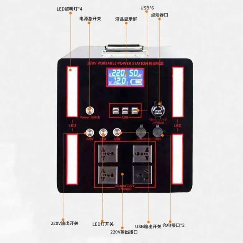 شاحن بطارية سيارة محمول 2000A  - مراجعة Jump Starter Cable 2000A وسعره