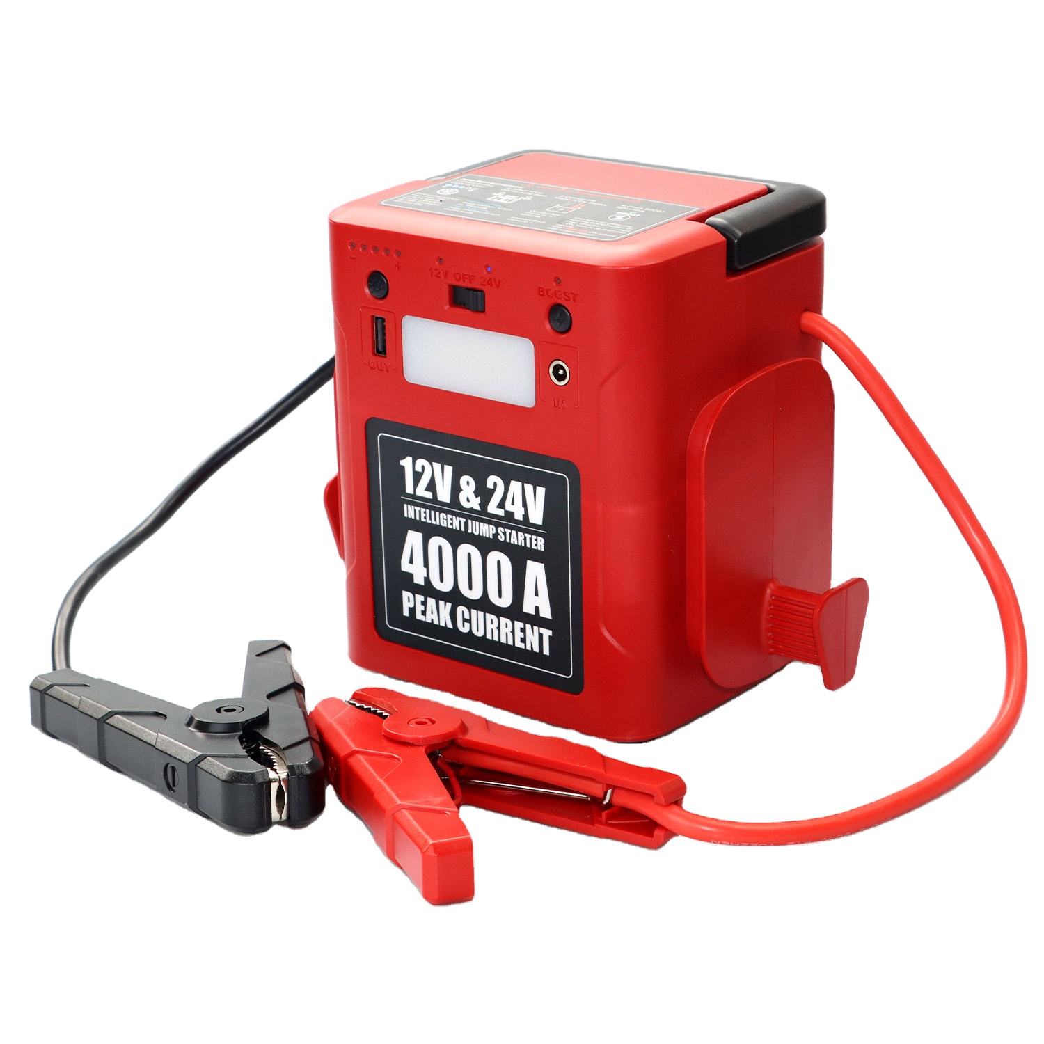 شاحن بطارية محمول للسيارات وال - مراجعة Portable Jump Starter 4000A وسعره