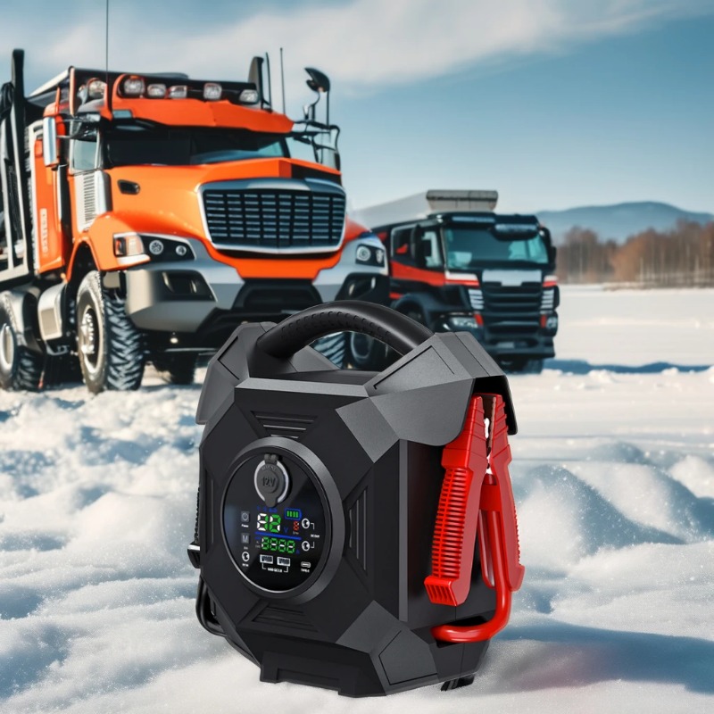 عالية الطاقة متعددة الوظائف ال - مراجعة Jump Starter 24V Heavy Duty وسعره