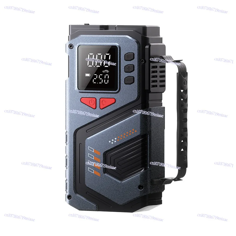 جهاز محمول لتشغيل السيارة ونفخ - مراجعة Jump Starter With Air Compressor وسعره