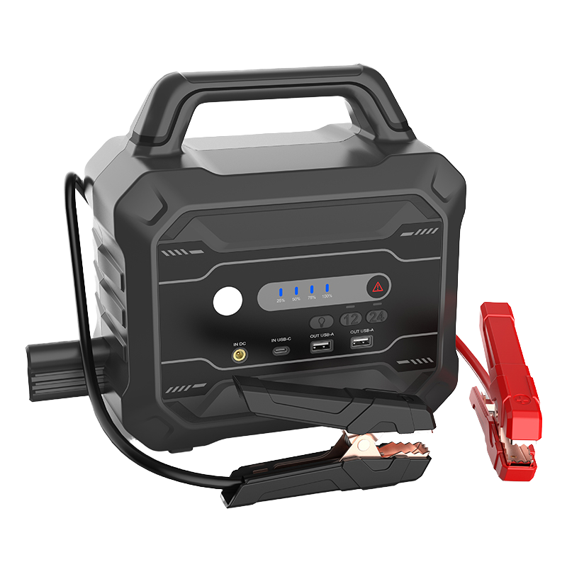 شاحن بطارية سيارة قوي 12 فولت  - مراجعة Car Jump Starter 12V 24V Truck وسعره