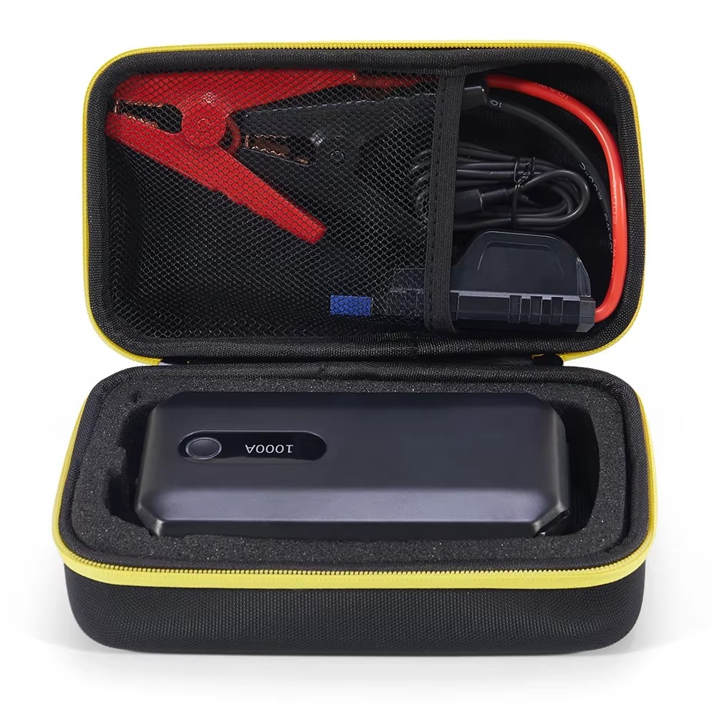 المحمولة إيفا صندوق السفر الصل - مراجعة Jump Starter Cable 2000A وسعره