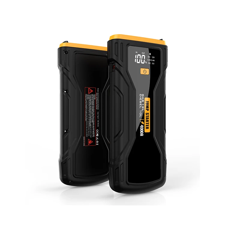 شاحن بطارية سيارة محمول متعدد  - مراجعة Portable Jump Starter 4000A وسعره
