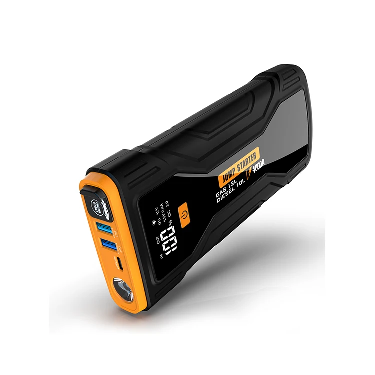 شاحن بطارية سيارة محمول متعدد  - مراجعة Portable Jump Starter 4000A وسعره
