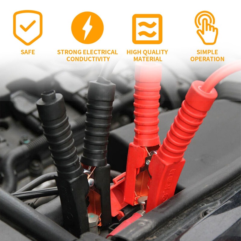 كابل بدء تشغيل الطوارئ 4M 2000 - مراجعة Jump Starter Cable 2000A وسعره
